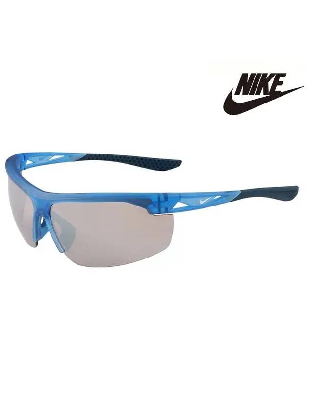 Eyewear Windtrack E Sunglasses Blue - NIKE - BALAAN 2