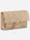 Lady Chain Canage Lambskin Pouch Bag Sand - DIOR - BALAAN 6