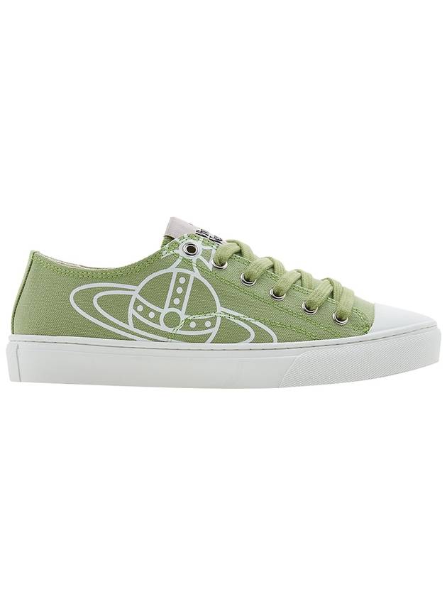 ORB Logo Low Top Sneakers Green - VIVIENNE WESTWOOD - BALAAN 3