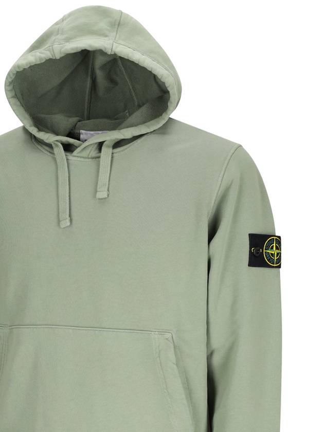 JERSEY SWEATSHIRT WITH LOGO BADGE - STONE ISLAND - BALAAN 3