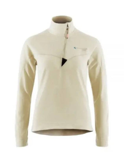 Women's Sigyn Half Zip Sweatshirt Clay - KLATTERMUSEN - BALAAN 2