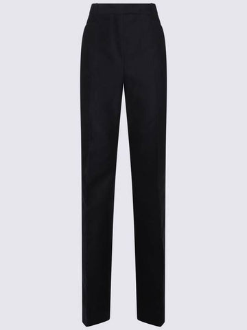 Tom Ford Dark Blue Cotton Pants - TOM FORD - BALAAN 1