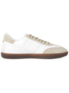 Tabs Smooth Leather Low Top Sneakers White - TOD'S - BALAAN 5