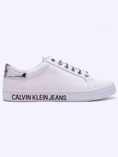 Jeans Lagos Low Top Sneakers White - CALVIN KLEIN - BALAAN 2