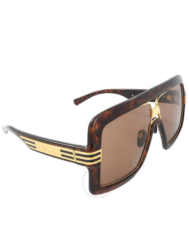 Eyewear Oversized Frame Tinted Sunglasses - GUCCI - BALAAN 4