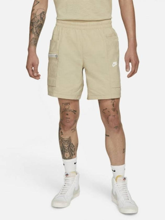 Sports Unlined Shorts Beige - NIKE - BALAAN 2