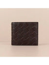 Intrecciato Leather Half Wallet Brown - BOTTEGA VENETA - BALAAN 2