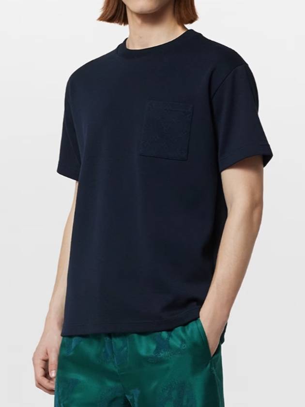 Pique Cotton T Shirt 1AFBAG - LOUIS VUITTON - BALAAN 2