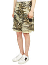 Shadow Project Print Bermuda Shorts Beige - STONE ISLAND - BALAAN 3