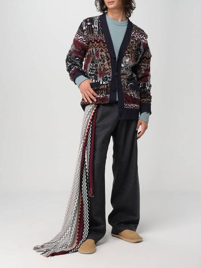 Cardigan Missoni in lana intarsiata - MISSONI - BALAAN 2