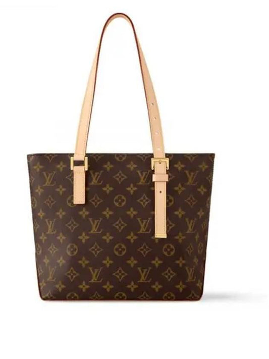 Piano Monogram Tote Bag Brown - LOUIS VUITTON - BALAAN 2