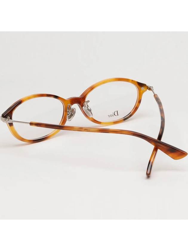 Eyewear Round Acetate Glasses Havana Brown - DIOR - BALAAN 5