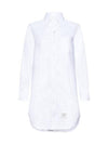 RWB Cotton Shirt Dress White - THOM BROWNE - BALAAN 2