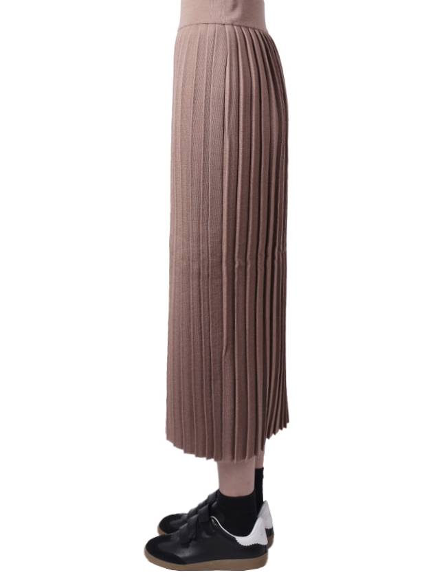 Weekend Women's Gabrielle Wool Skirt Beige GABRIEL 001 - MAX MARA - BALAAN 4