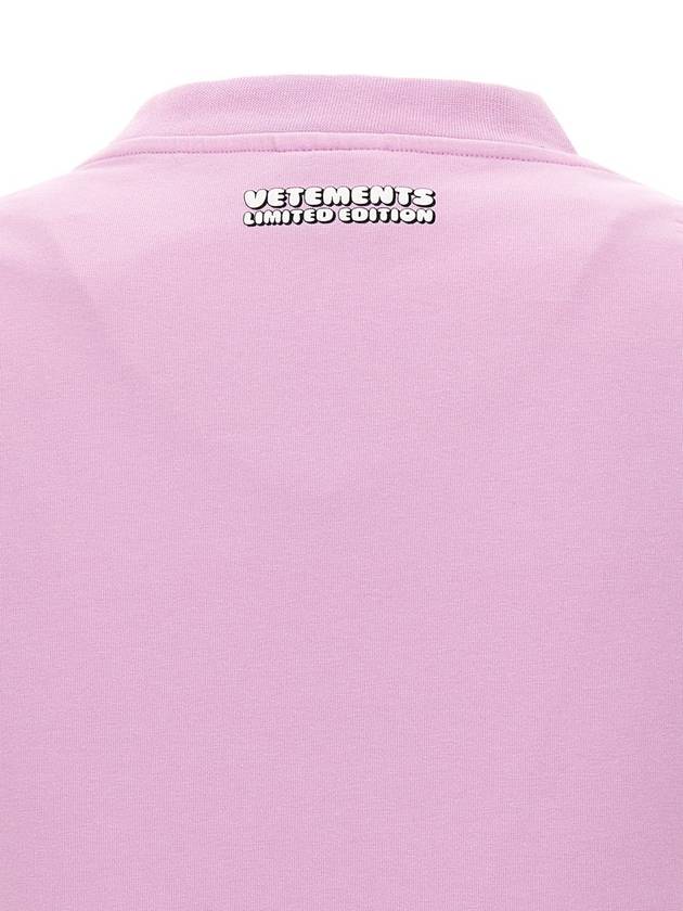 Vetements 'Logo' T-Shirt - VETEMENTS - BALAAN 4