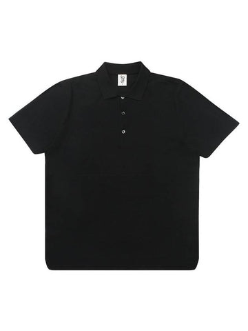 Premium Polo Shirt Black - SOLEW - BALAAN 1