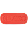 Logo Patch Striped Flip Flops Red - KENZO - BALAAN 6