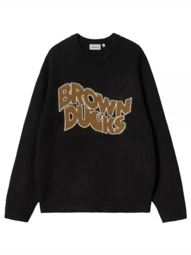 CARHARTT WIP Brown Ducks Sweater I033863 89XX - CARHARTT WIP - BALAAN 1