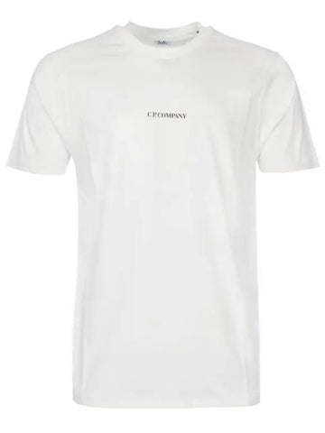 Small logo short sleeve t shirt white 14CMTS048A - CP COMPANY - BALAAN 1