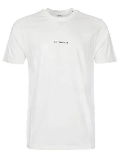 Small logo short sleeve t shirt white 14CMTS048A - CP COMPANY - BALAAN 1