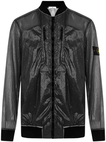 Wappen Lucido TC Zip-up Bomber Jacket Navy - STONE ISLAND - BALAAN 1