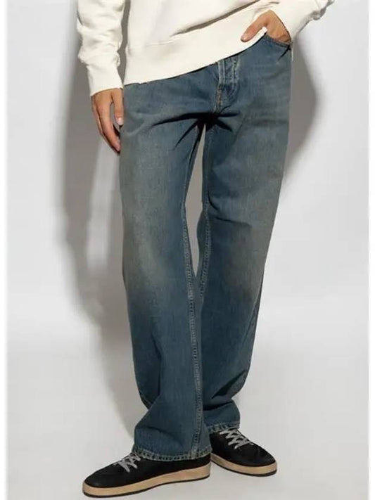 Journey Wide Leg Wash Jeans Blue - GOLDEN GOOSE - BALAAN 2