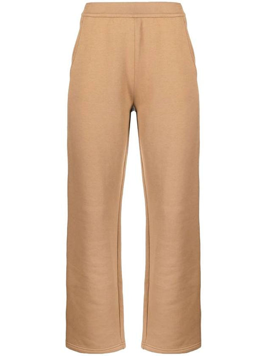 Damiana Straight Pants Brown - MAX MARA - BALAAN 1