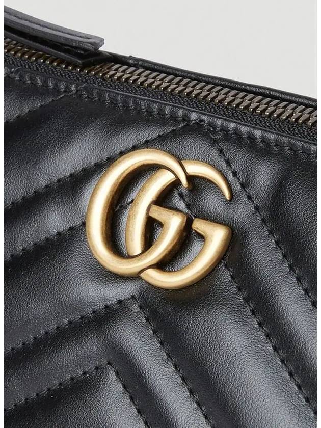 GG Marmont Shoulder Bag Black - GUCCI - BALAAN 5