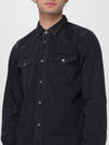 D-Vega Long Sleeve Shirt Black - DIESEL - BALAAN 6