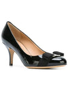 Carla Vara Bow Pumps Black - SALVATORE FERRAGAMO - BALAAN 2