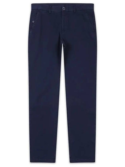 Golfwear Men's Stretch Straight Pants Navy - ONOFF - BALAAN 2