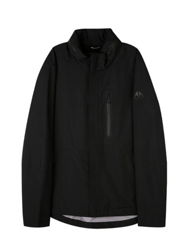 Evergreen Hooded Windbreaker Black - MOOSE KNUCKLES - BALAAN 2