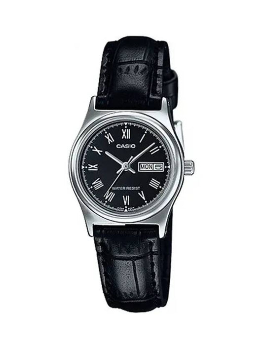 leather watch black - CASIO - BALAAN 2