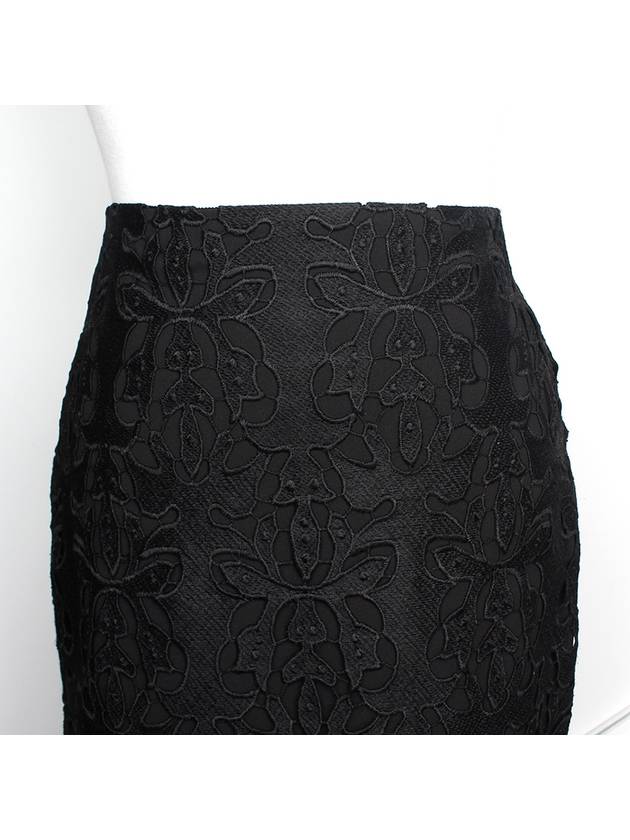 black lace skirt 44 55 - SANDRO - BALAAN 4