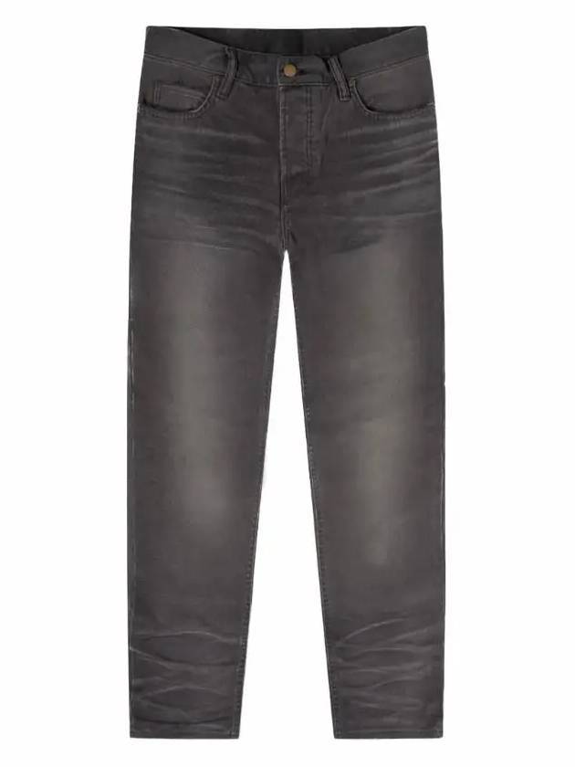 Men's Canvas Straight Jeans Black - FEAR OF GOD - BALAAN 1