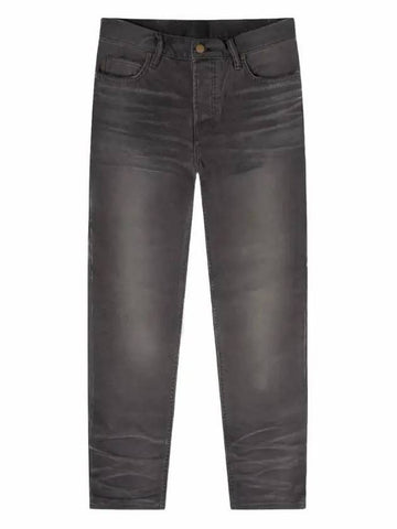 Men's Canvas Straight Jeans Black - FEAR OF GOD - BALAAN 1