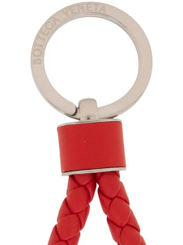 Intrecciato Key Holder Red - BOTTEGA VENETA - BALAAN 5