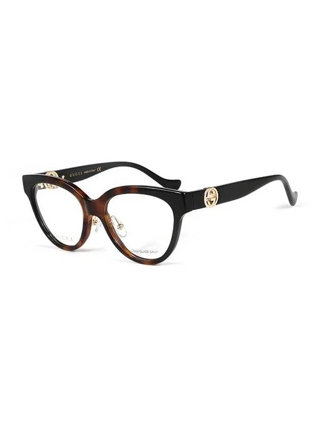 Eyewear Cat Eye Frame Glasses Brown Black - GUCCI - BALAAN 4