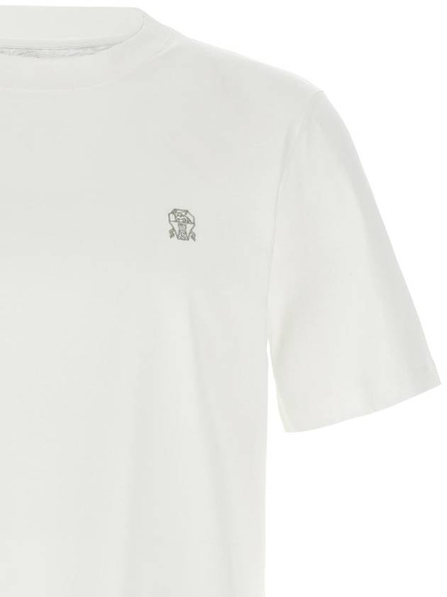 Brunello Cucinelli Logo T-Shirt - BRUNELLO CUCINELLI - BALAAN 3