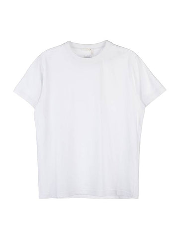 Embroidered Back Logo Cotton Short Sleeve T-Shirt White - CHLOE - BALAAN 1