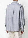 Men's Tiger Embroidery Oxford Cotton Long Sleeve Shirt Gray Shirt 5CH400 1LD 99 - KENZO - BALAAN 3