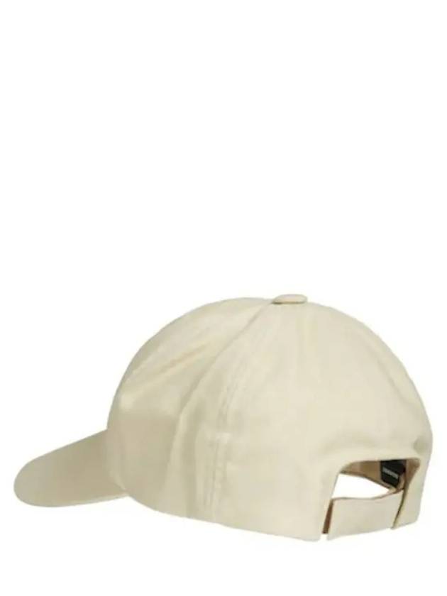 TYRON Red Logo Embroidered Baseball Cap Hat Beige - ISABEL MARANT - BALAAN 5