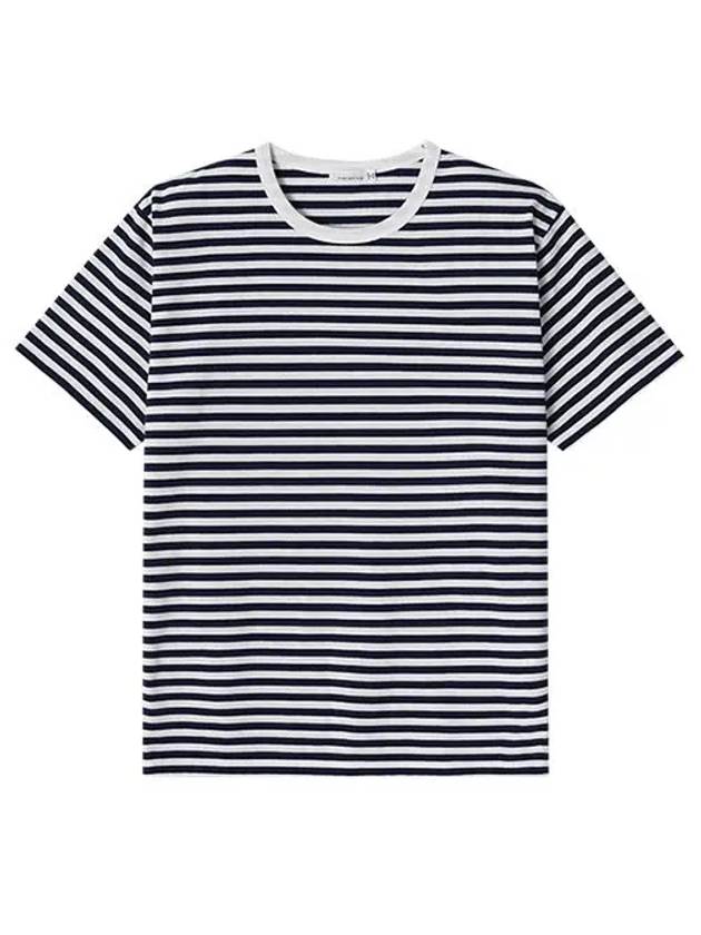 Short Sleeve SUHS425E NW Striped Men's Short Sleeve Tee - NANAMICA - BALAAN 1