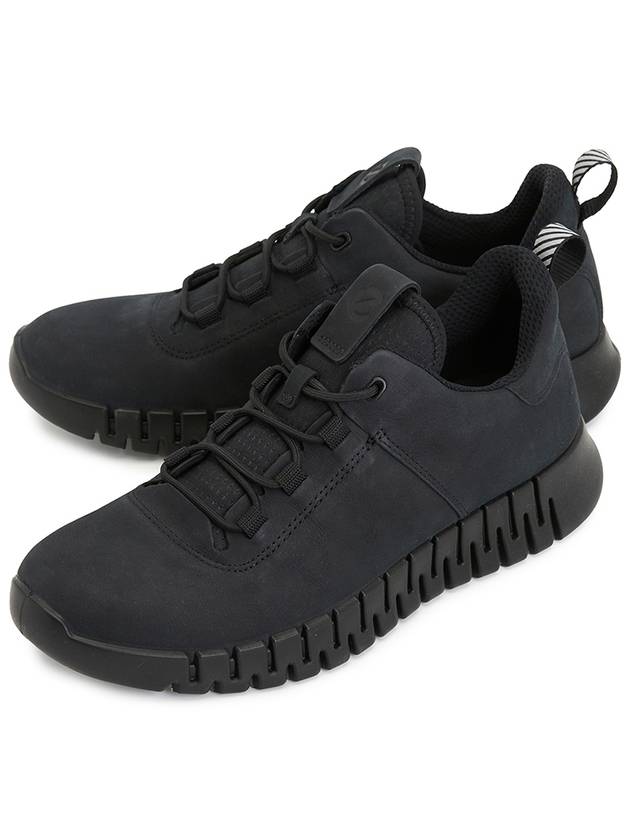 Gruuv M Low Top Sneakers Black - ECCO - BALAAN 2