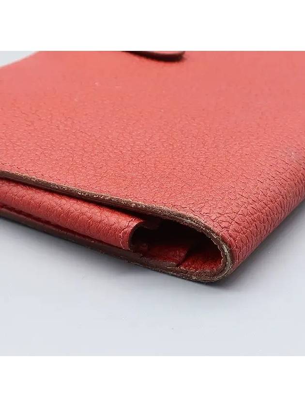 red long wallet - HERMES - BALAAN 2