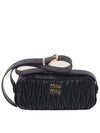 Materasse Nappa Leather Cross Bag Black - MIU MIU - BALAAN 3