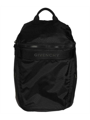 G Trek Logo Nylon Backpack Black - GIVENCHY - BALAAN 1