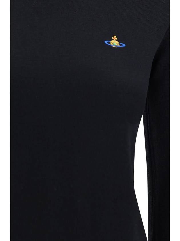 Bea Jumper Knit Top Black - VIVIENNE WESTWOOD - BALAAN 4