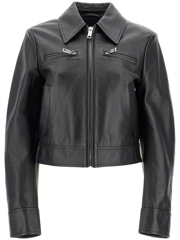 short leather jacket for women - MAX MARA SPORTMAX - BALAAN 1