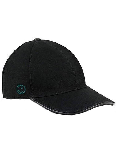 Logo Baseball Ball Cap Black - GUCCI - BALAAN 1